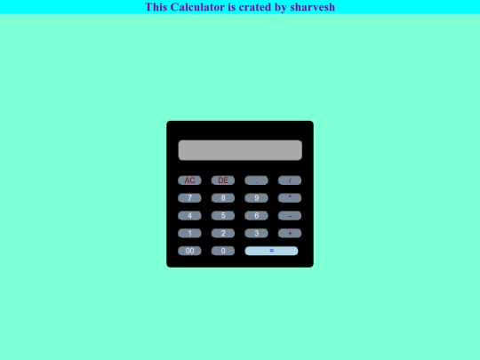 calculator/html screenshot