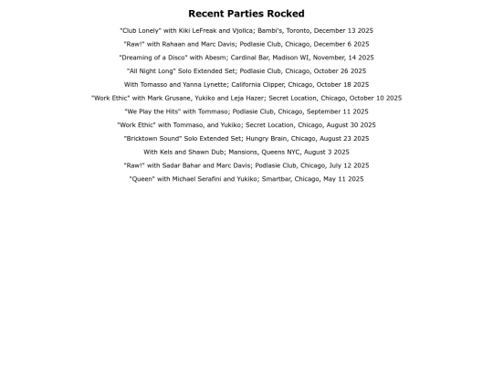resume screenshot
