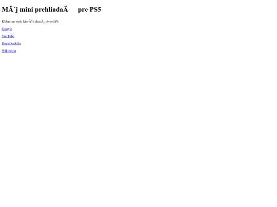 index screenshot