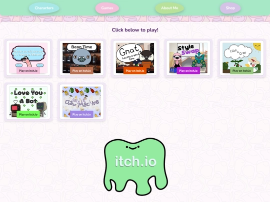 Games screenshot
