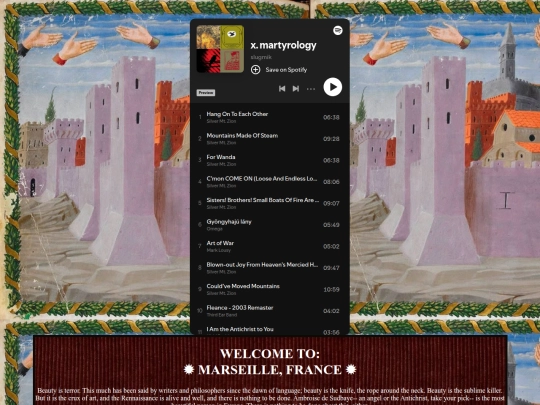 martyrology screenshot