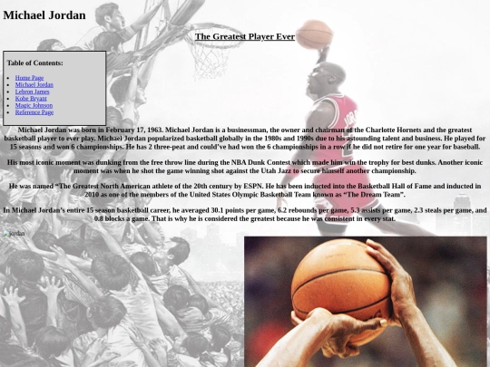 subpage/michael jordan screenshot