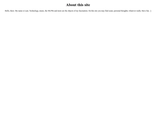 aboutme screenshot