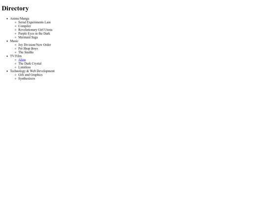directory screenshot