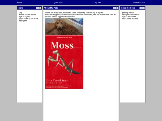 pets screenshot