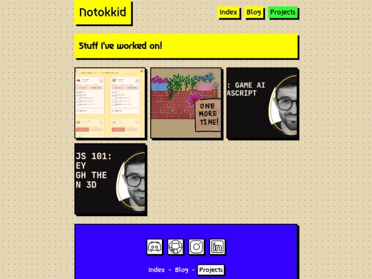 projects screenshot