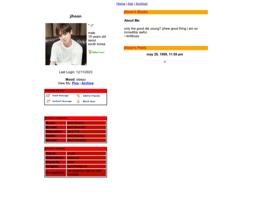 index screenshot