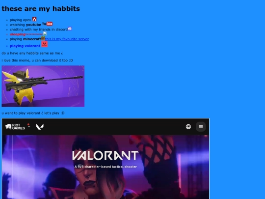 habbits screenshot