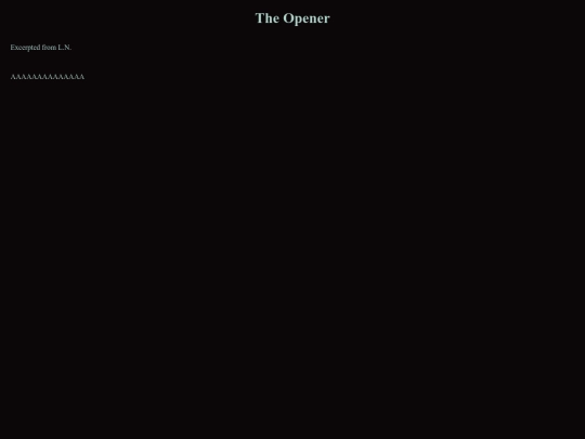 the_opener/the_opener screenshot