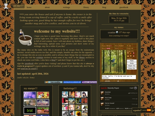 home screenshot