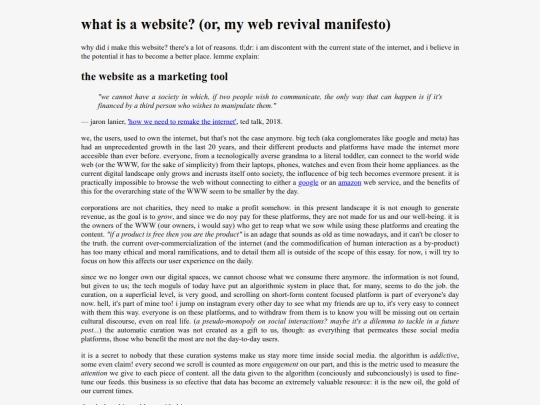 writings/manifesto screenshot