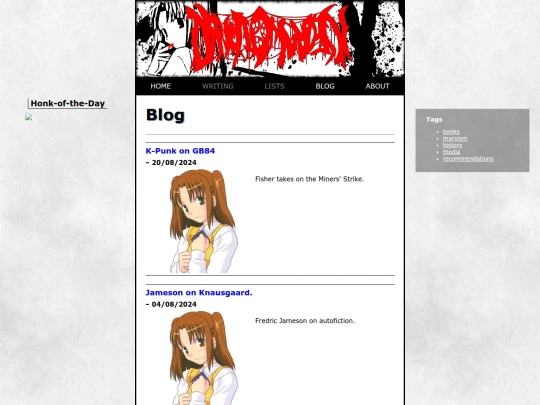 blog screenshot