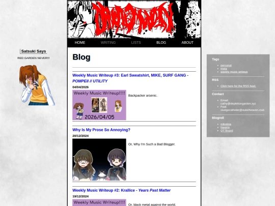 blog screenshot
