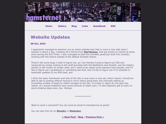 posts/2024-10-08-Website-Updates screenshot