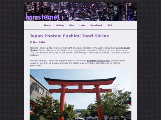 posts/2024-11-22-Japan-Photos-Fushimi-Inari-Shrine screenshot