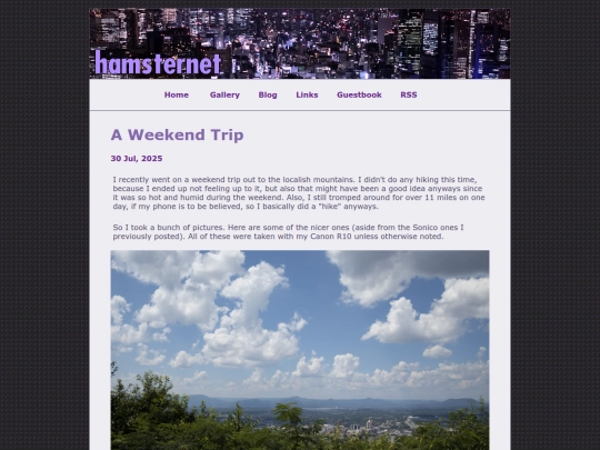 posts/2025-07-30-A-Weekend-Trip screenshot