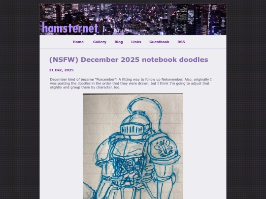 posts/2025-12-31-(NSFW)-December-2025-notebook-doodles screenshot