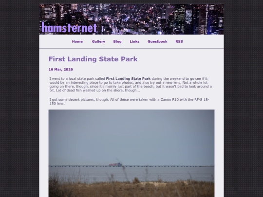 posts/2026-03-16-First-Landing-State-Park screenshot