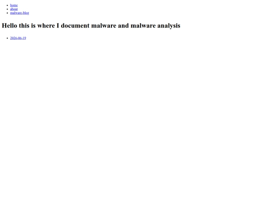 blog screenshot