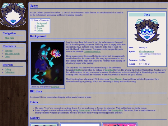 characters/jexx screenshot