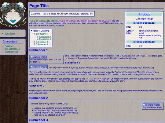 index/wikipage screenshot