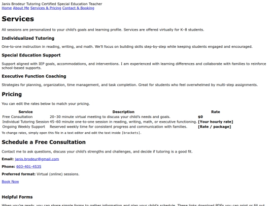 services (1) screenshot