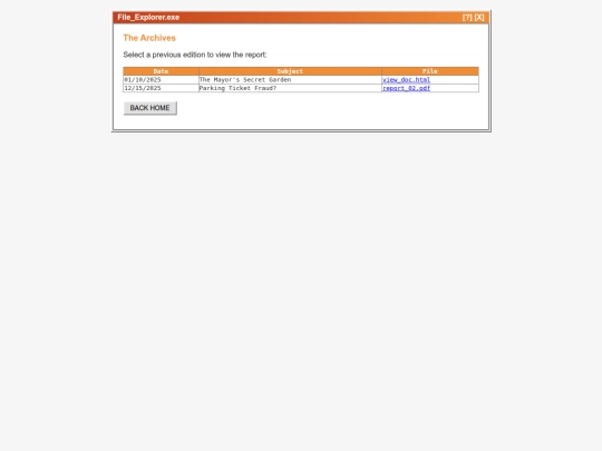 archive screenshot