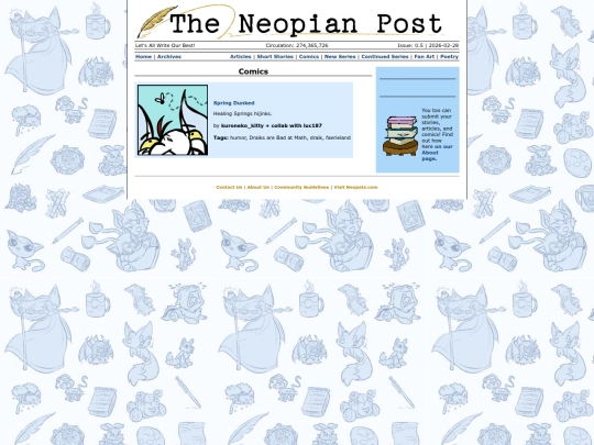 Issue0.5/Comics screenshot