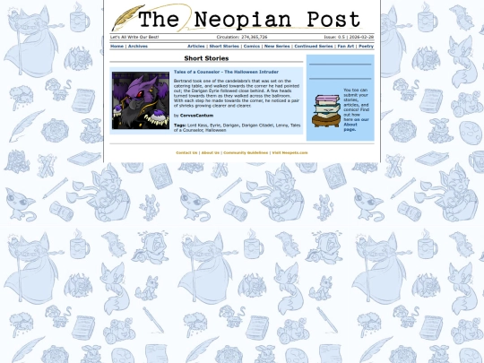 Issue0.5/ShortStories screenshot