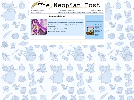 Issue0/ContinuedSeries screenshot
