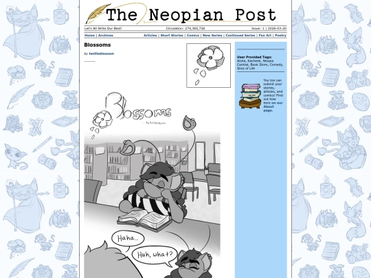 Issue1/Comics/Blossoms screenshot