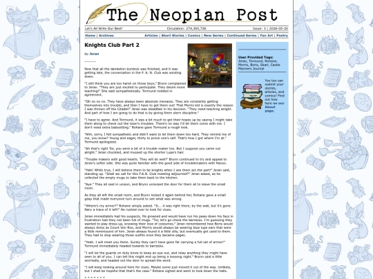 Issue3/ContinuedSeries/Knights Club Part 2 screenshot