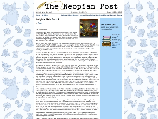 Issue3/NewSeries/Knights Club Part 1 screenshot