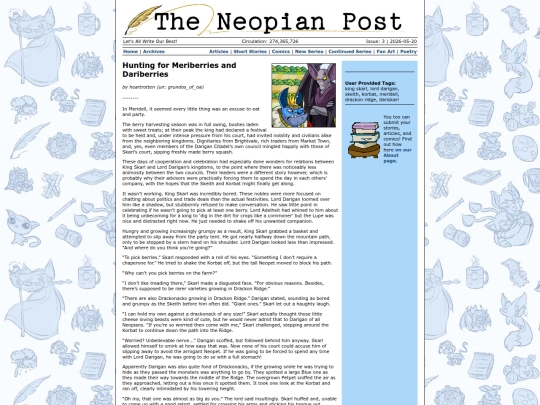 Issue3/ShortStories/Hunting for Meriberries and Dariberries screenshot