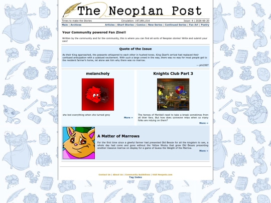 Issue4/FrontPage screenshot