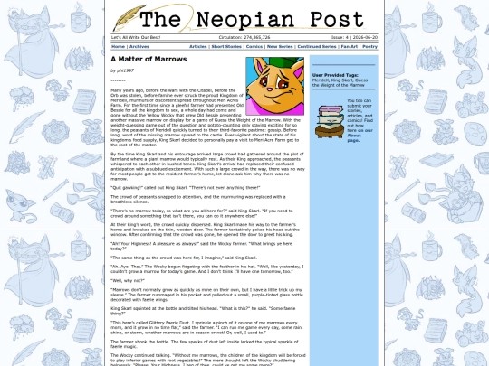 Issue4/ShortStories/A Matter of Marrows screenshot