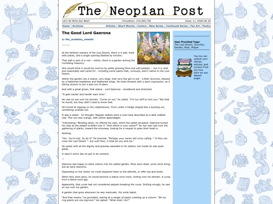 Issue4/ShortStories/The Good Lord Gaerona screenshot