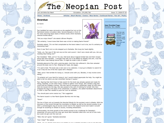 Issue5/ShortStories/Overdue screenshot