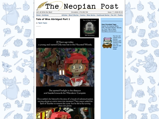Issue7/Comics/Tale of Woe Abridged Part 1 screenshot