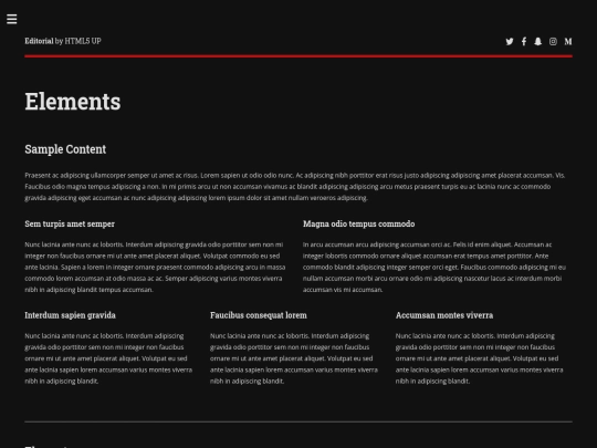 elements screenshot