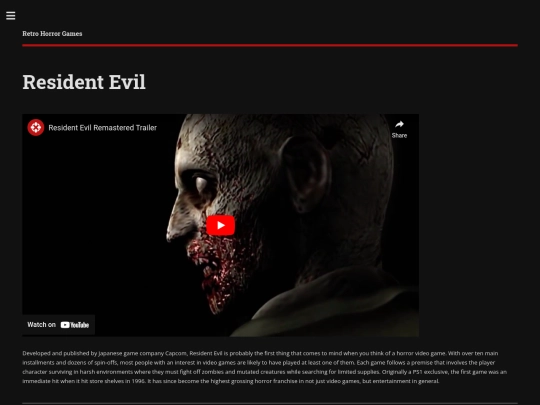 resident evil screenshot