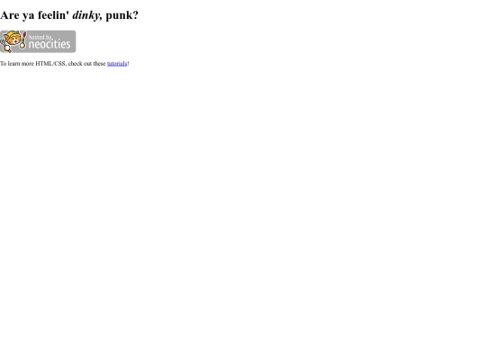 dinky/dinky screenshot