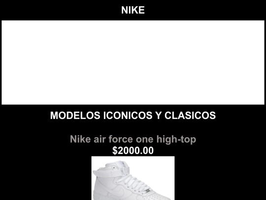 NIKE screenshot