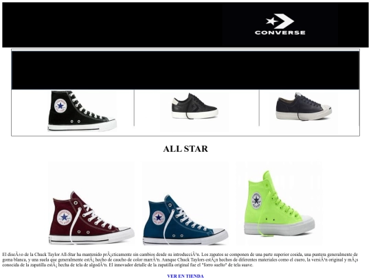 converse screenshot