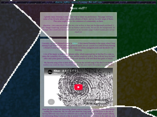 music screenshot