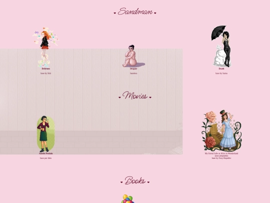 dolls_personagens screenshot