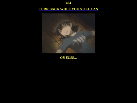 not_found screenshot