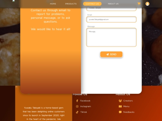 signed/contactUsPage screenshot