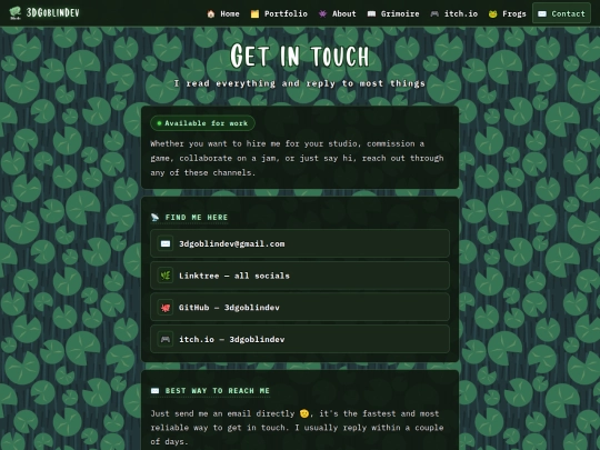 contact screenshot