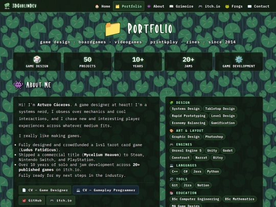 portfolio screenshot